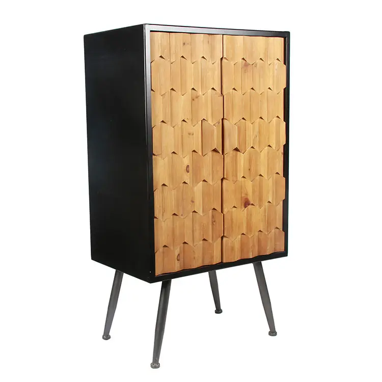 Alta pecho fabricante de muebles de madera diseños de puerta de madera habitación armarios y cofres
