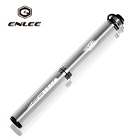 Pompe à air pour vélo ENLEE en alliage d'aluminium léger 160 Psi, mini pompe à vélo portable, valve Schrader Presta, gonfleur de pneus de vélo