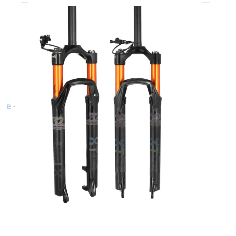 MOSSO 26インチ MTB用アルミフロントフォーク FK-MD3 新品