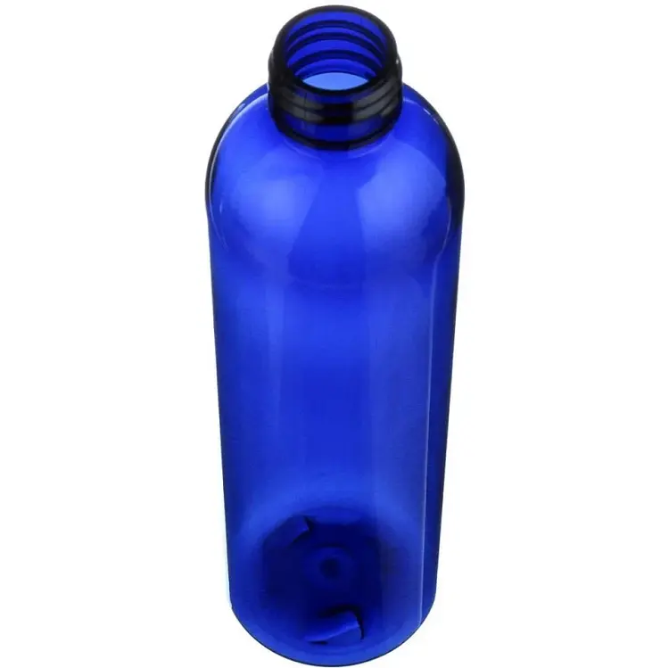 2oz 4oz 8oz 16oz 32oz empty cobalt blue bullet bottle for cosmetic packaging