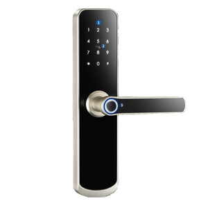 Tuya ZigBee thông minh vân tay tuya thông minh khóa cửa với xử lý phòng ngủ điện cửa gỗ thông minh khóa cửa - Product Image 2