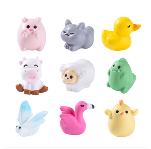 Dessin animé petit escargot flamant rose <span class=keywords><strong>coccinelle</strong></span> papillon abeille Kawaii Miniature jouet jardin Animal petite Figure pour Aquarium mystère <span class=keywords><strong>sac</strong></span> aveugle - Product Image 5