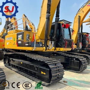 Excavadora Usada Caterpillar CAT349D2L en Venta, 49 Toneladas, Excavadora de Orugas de Trabajo Pesado, Maquinaria de Construcción de Segunda Mano - Product Image 4