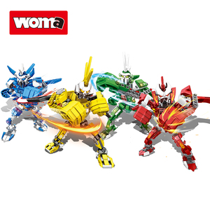 WOMA TOYS Marchio Proprio <span class=keywords><strong>Robot</strong></span> da Combattimento 4 in 1 Ultimate Fist Trasformabile Mattoncini da Costruzione Fai-da-Te per Bambini <span class=keywords><strong>Giocattolo</strong></span> <span class=keywords><strong>Robot</strong></span> - Product Image 1