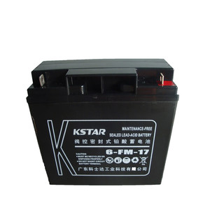 แบตเตอรี่ตะกั่วกรดปิดผนึก KSTAR 6-FM-17การบำรุงรักษา17Ah 12V เก็บพลังงานฟรี - Product Image 5