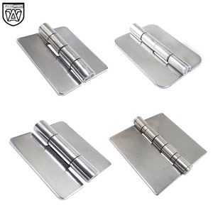Bisagras sin Orificios de Acero Inoxidable 304 Anwang, Herrajes Industriales para Puertas de Gabinete - Product Image 3