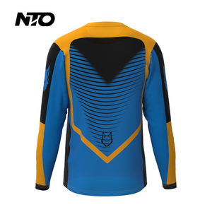 Maillot <span class=keywords><strong>de</strong></span> VTT pour homme à séchage rapide et respirant, anti-transpiration, léger, pour le cyclisme en descente, personnalisable OEM - Product Image 6