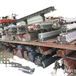Profils de mur-rideau en alliage d'aluminium 6063, design industriel, application extérieure - Product Image 1