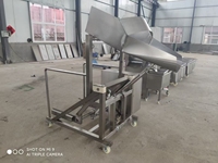 Trémie de camion de viande en acier inoxydable 200 de 304 litres/camion de nourriture/camion de viande petit chariot matériel de qualité alimentaire