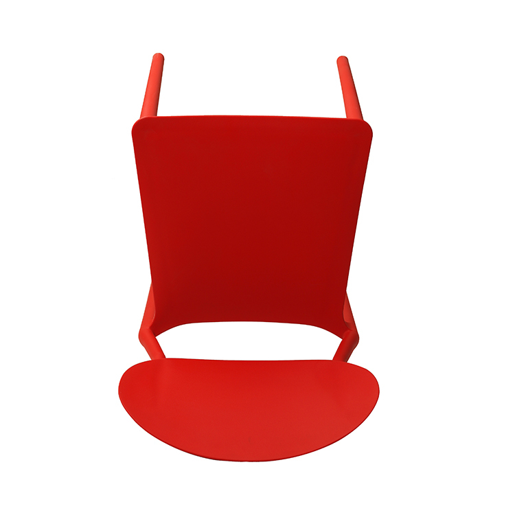 Factory price indoor or outdoor colorful stackable chairs for dining for restaurants