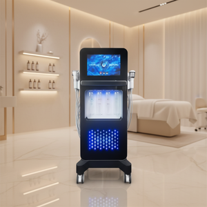 Appareil de soin du visage à l'oxygène, jet d'oxygène, peeling, lissage des ridules, exfoliation, régénération de la peau, hydratation - Product Image 1