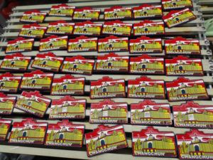 Aimant de réfrigérateur de repère de <span class=keywords><strong>sable</strong></span> coulant en émail cuit au four en métal aimant de réfrigérateur de tache scénique de ville aimant de réfrigérateur d'alliage magnétique - Product Image 4