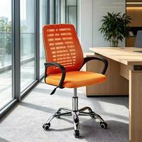 Tissu de chaise d'ordinateur de bureau moderne rotatif ergonomique confortable à hauteur réglable de haute qualité