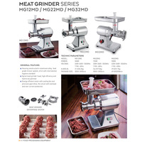 Hachoir à viande multifonctionnel en acier inoxydable pour usage commercial, machine de préparation alimentaire