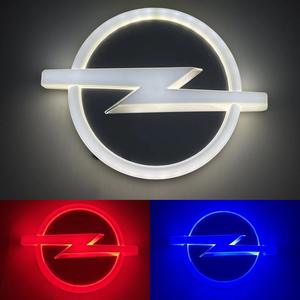 Lumière d'emblème de <span class=keywords><strong>voiture</strong></span> 5D adaptée à Opel Andorra avec les feux d'emblème LED de la calandre, lumière fluide - Product Image 2