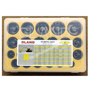Kit de Juntas Tóricas para Excavadora, Kit de Sellos de Aceite Hidráulicos de Goma, Piezas para Maquinaria de Construcción - Product Image 1