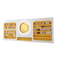 Vitrine d'exposition pour récompenses d'entreprise, présentoir pour hall d'exposition, stand de diffusion en direct, vitrine à cosmétiques Bc64 Baked