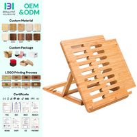 Soporte Extensible de Madera de Bambú BH para iPad, Samsung, Nexus, Nintendo Switch y Otras Tabletas