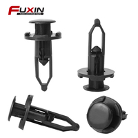 5 Clips de fixation de voiture, Clips mixtes, rivets pour Automobile, pour panneau de porte, pare-choc, en plastique, Clip de fixation