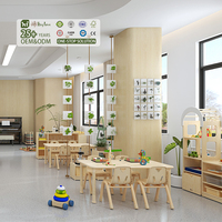 Ensemble de meubles de classe Montessori modernes Hikeylove, tables et chaises pour la maternelle, empilables pour les enfants de la maternelle