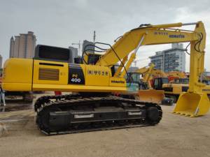 Excavadora sobre orugas Komatsu PC400 40ton con martillo y pintura original Komatsu PC400 Digger en China - Product Image 4