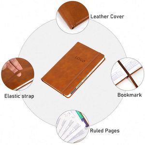 Wholesale School Girly A5 Traveler's Notebook Elastic Band Secured PU Leather <b>Journal</b> for Travelers - Product Image 4