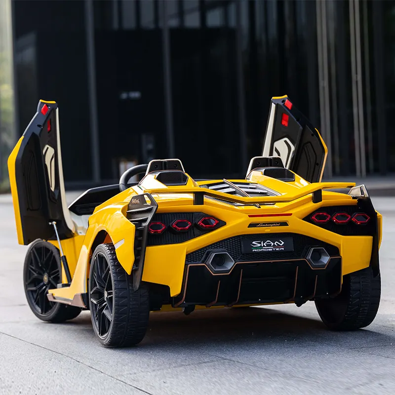 24V 2-Sitzer Ride-On-Autos übergroßer Lamborghini Sian Lizenz-Kinder-Autobatteriebetriebenes Betriebenes Kinder Auto für Jungen