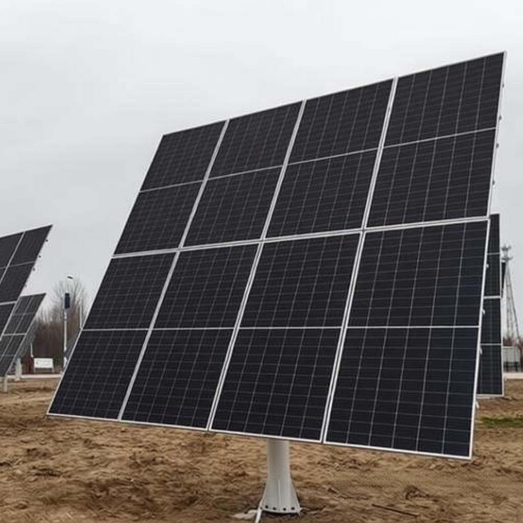 A <strong>10kW</strong> Installed Capacity Dual-axis Tracking Photovoltaic Support <strong>System</strong> Includes a <strong>Solar</strong> <strong>Inverter</strong>