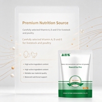Bubuk Minyak Hati Ikan Nano Mikroemulsi Grosir NanoVita Pro Vitamin Premix Larut Air Untuk Pakan Hewan