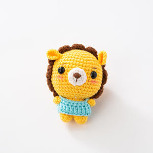 Colgante <span class=keywords><strong>de</strong></span> muñeco <span class=keywords><strong>de</strong></span> lana <span class=keywords><strong>de</strong></span> ganchillo con diseño <span class=keywords><strong>de</strong></span> dibujos animados creativo, llavero <span class=keywords><strong>de</strong></span> animal tejido a mano, colgante para bolso, decoración colgante - Product Image 6