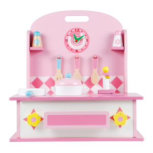 2020 caliente-venta de alta calidad de madera de cocina de vanidad dos-en-uno <span class=keywords><strong>juguete</strong></span> conjunto de niños <span class=keywords><strong>amazon</strong></span> Venta caliente ro - Product Image 1