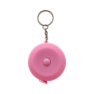 Mini Square Tape Measure 1.5m Keychain ABSPVC Promotional Gift Ruler - Product Image 3