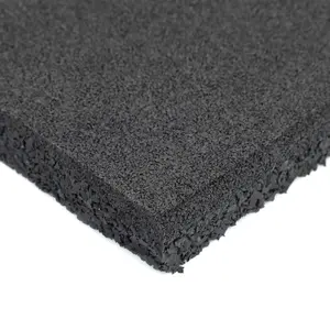 15mm-50mm Rubber Composite Mat Anti Slip Gym Rubber Flooring