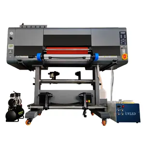 A1 uv dtf impressora com epson i1600 cabeça impressora máquinas para ideias de negócios