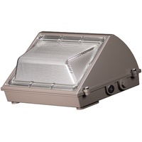 Garantie 5 ans IP65 60W 80W 125Lm/W 10000LM Allumage/Extinction Automatique Cellule Photoélectrique AC100-277V Applique Murale Traditionnelle pour Façade de Bâtiment