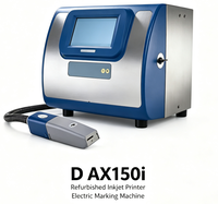 Imprimante jet d'encre reconditionnée D AX150i pour impression industrielle, imprimante jet d'encre à code de lot à bas prix, imprimante jet d'encre Cij
