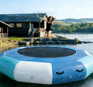EASYFUN fabrique des trampolines gonflables personnalisés pour la diversion aquatique en plein air en famille - Product Image 2