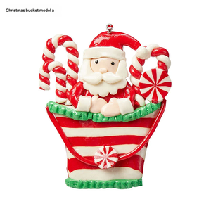 Wholesale Polymer Clay Christmas Hanging Ornaments Peppermint <b>Candy</b> <b>Cane</b> Design Christmas Tree Decor Gifts - Product Image 5
