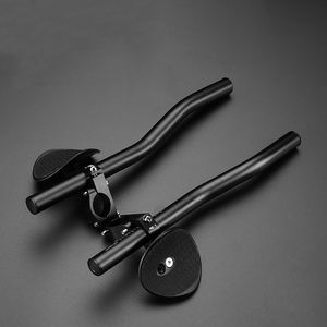 Guidon de vélo en alliage d'aluminium Aero <span class=keywords><strong>Triathlon</strong></span> Extender Guidon Accoudoir TT Bar Ends Bike Cycling Rest Handlebar - Product Image 2