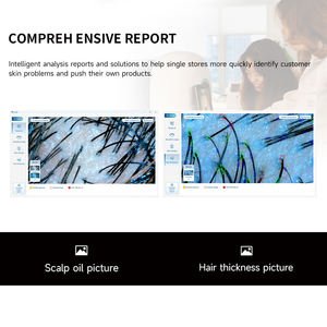 Détecteur d'analyse de la peau et du cuir chevelu Ai Analyseur de cheveux Scanner avec écran Test des follicules pileux Analyseur de cheveux - Product Image 4