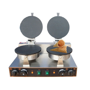 Máquina Eléctrica de Doble Cabezal para Conos de Helado/Conos de Waffle en Oferta con Fundas para Conos de Helado - Product Image 6