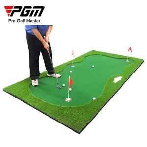 Pgm gl006 mini equipamento de colocação interna do golfe feito sob encomenda verde