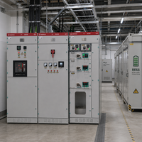 Armoire de distribution basse tension GCS à disjoncteurs extractibles 4000A 380V 400V 600V 50/60Hz, type extractible