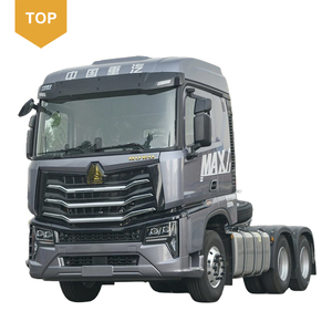 Camions tracteurs Sinotruk Howo 6x4 375HP d'occasion, prix usine, pour le transport de marchandises lourdes, expédition en une seule pièce - Product Image 1