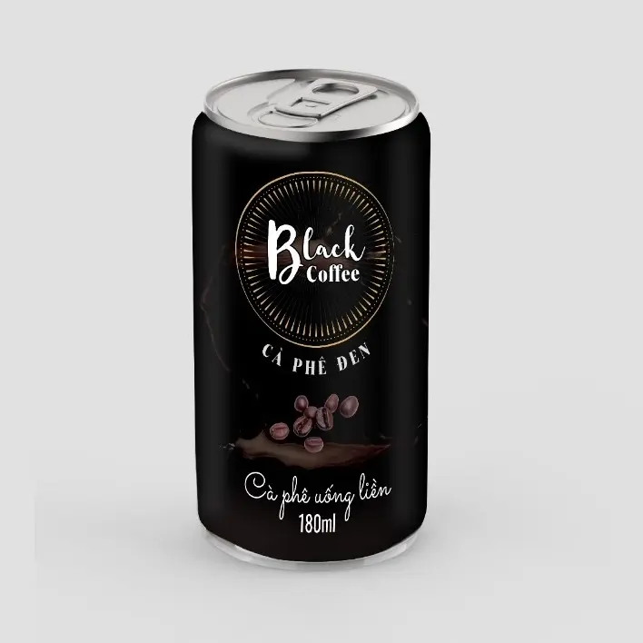 180ml Private Label Iced Coffee Private Label Beverage with Premimum Quality from Vietnam