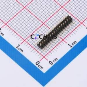 ZX-PZ1.0-2-17PWZ Pin Header SMD,P=1mm Connector ( Pin Structure: 2x17P )( Pitch: 1mm )( Row Spacing: 1mm ) - Product Image 1