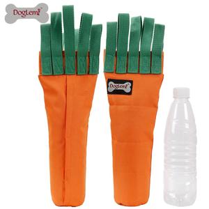 Dayanıklı pamuk köpek oyuncaklar havuç tasarım IQ gıda davranır fonksiyonel snueğitim çiğneme oyuncakları şişe Crunky Pet köpek oyuncaklar doldurun - Product Image 4