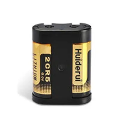 High quality Huiderui 6V 1600mAh 2CR5 Li/MnO2 Lithium Primary Battery