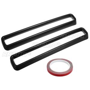 Kit de 2 grilles de calandre avant en fibre de carbone pour Dodge Challenger 2015-2020, noir, bleu, rouge, jaune - Product Image 2