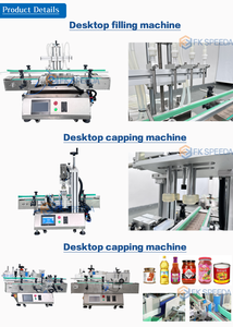 Línea de Llenado Automática para Botellas Pequeñas de Bebidas, Agua, Aceite y Vino, Máquina de Llenado - Product Image 2